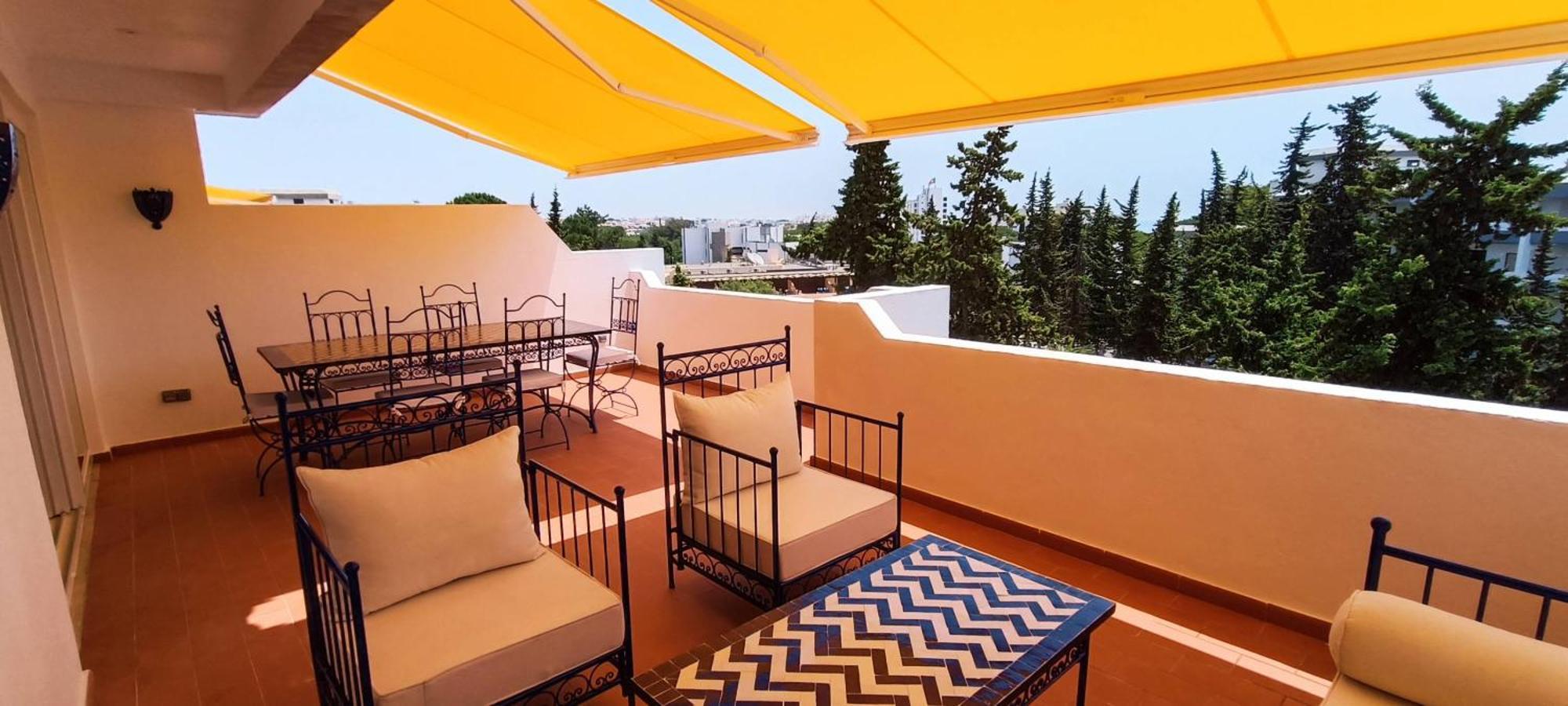 Blue & Yellow Penthouse With Terrace At Balaia Mar Albufeira Esterno foto