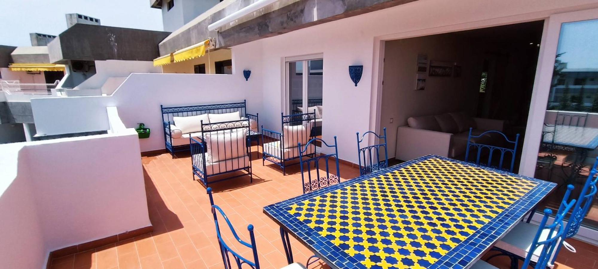 Blue & Yellow Penthouse With Terrace At Balaia Mar Albufeira Esterno foto